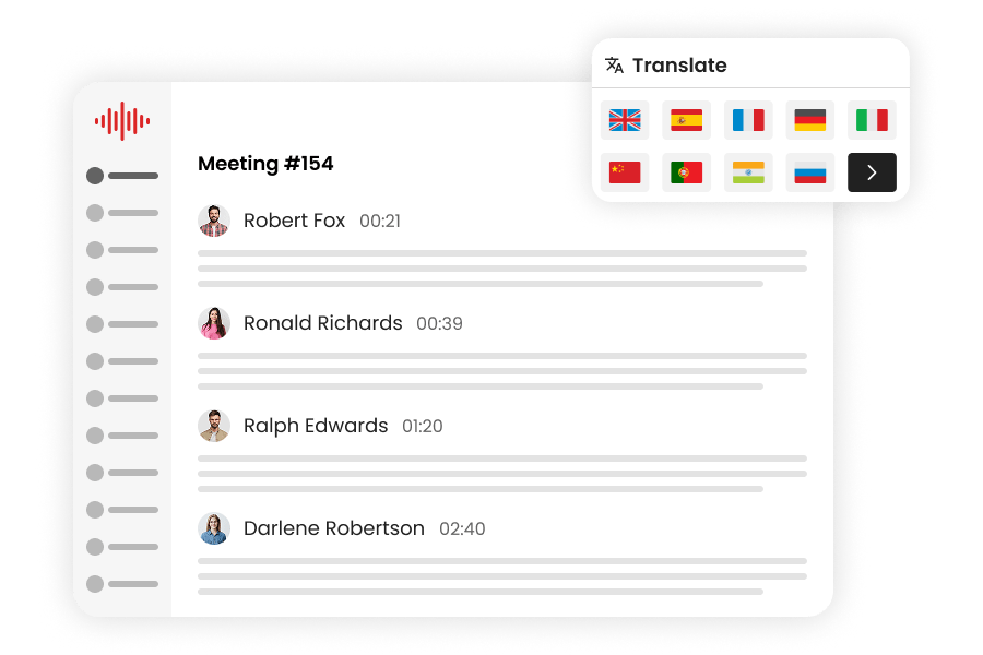 Online transcription editor